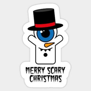 Merry Scary X-mas Sticker